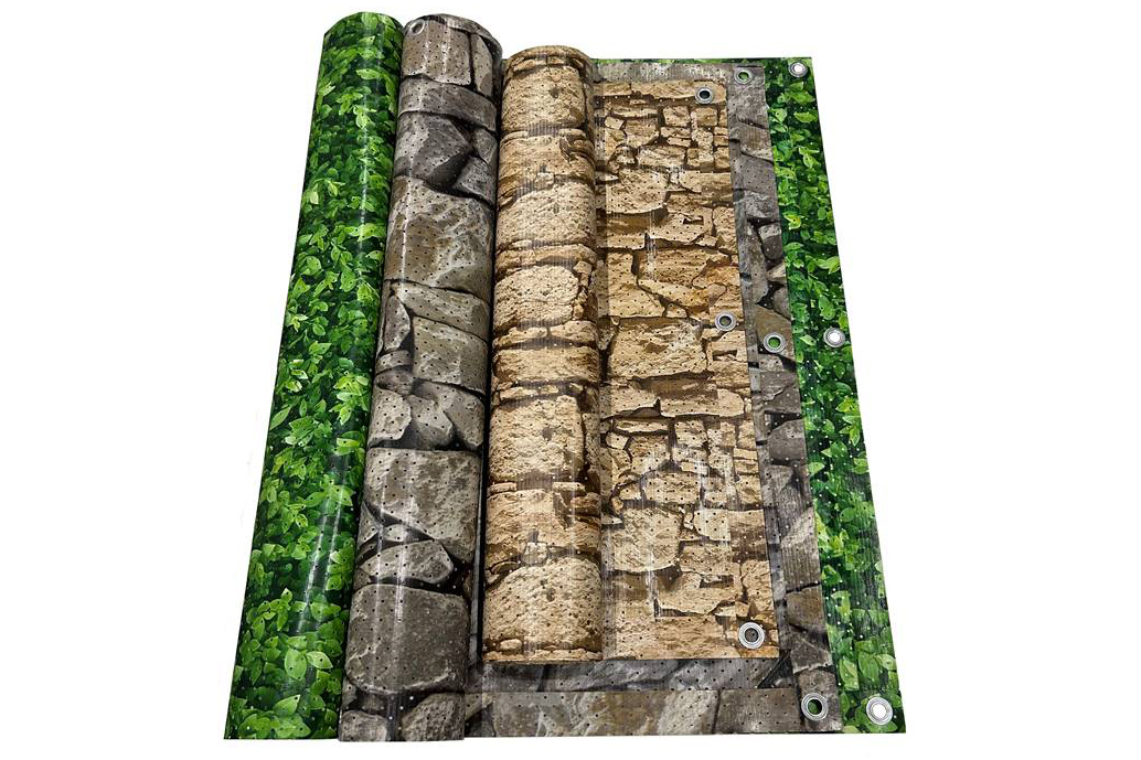 UND-BF002-Ventilated PVC Balcony Screen