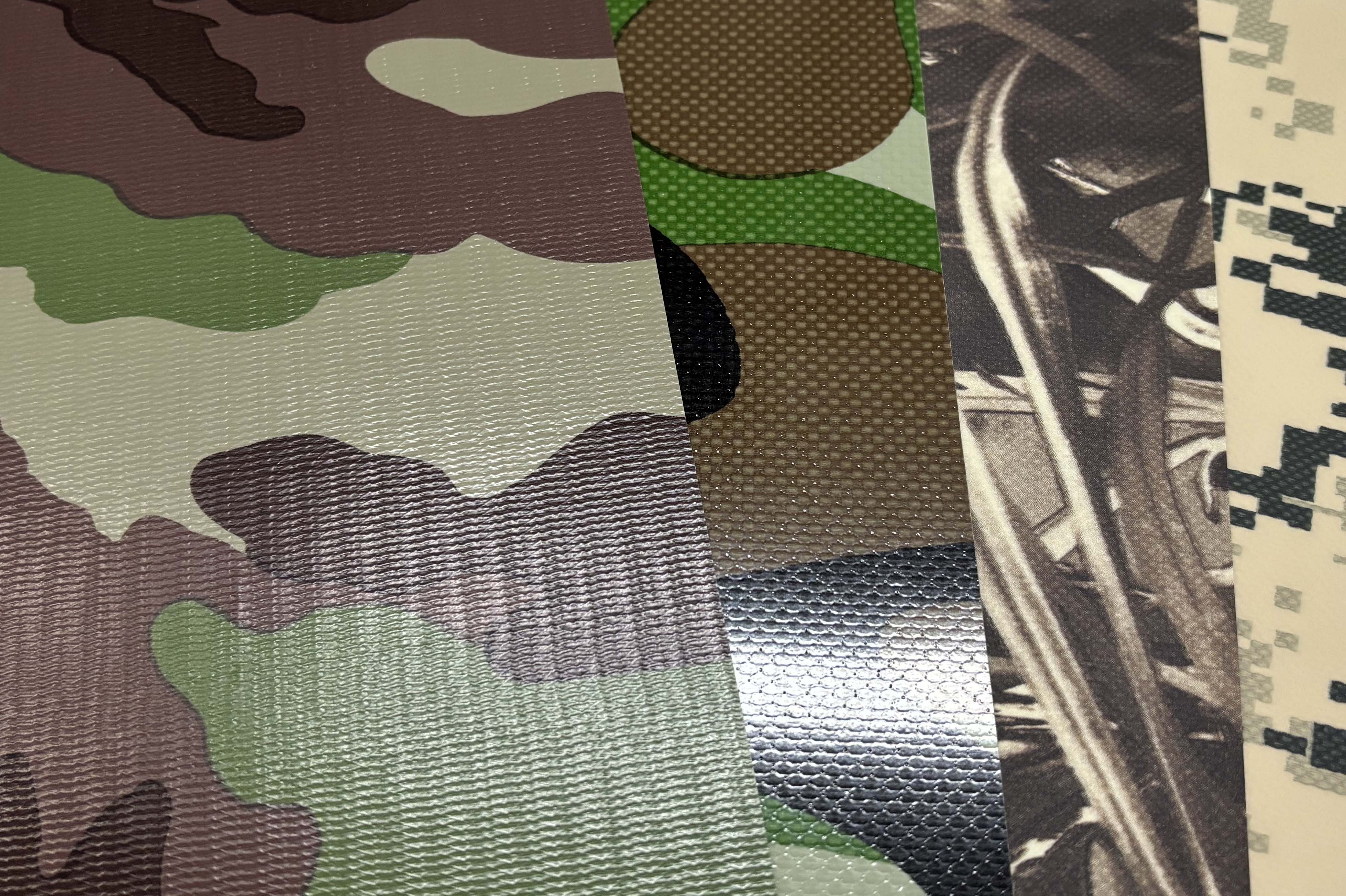 Printed Camouflage Tent Tarpaulin
