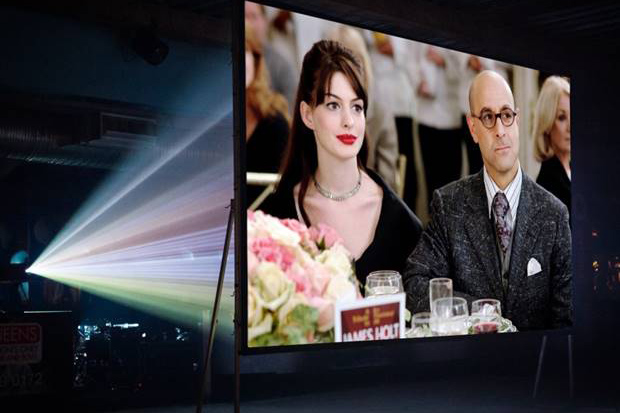 White Rear Projection Film