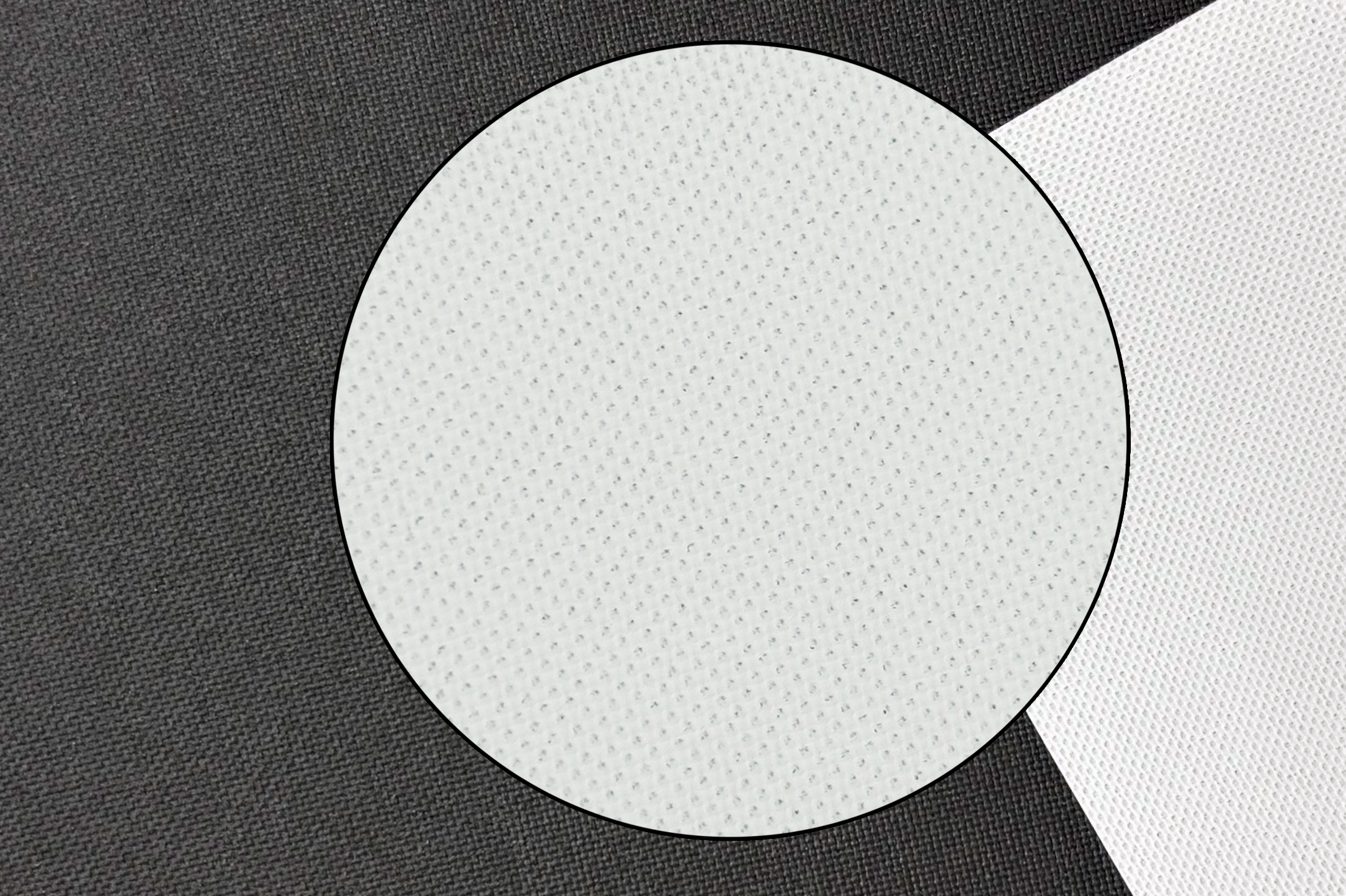 ECO White Projection Fabric