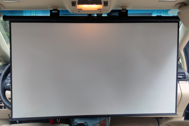 ECO White Projection Fabric