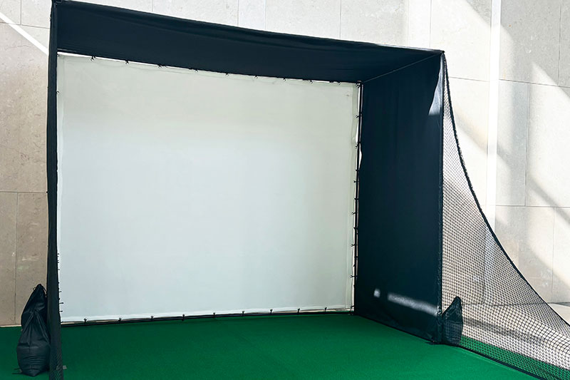 Golf Simulator Enclosure Net